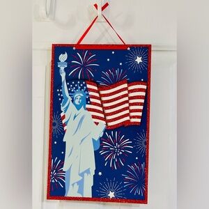 NWT Independence Day Wall/Door Hanging